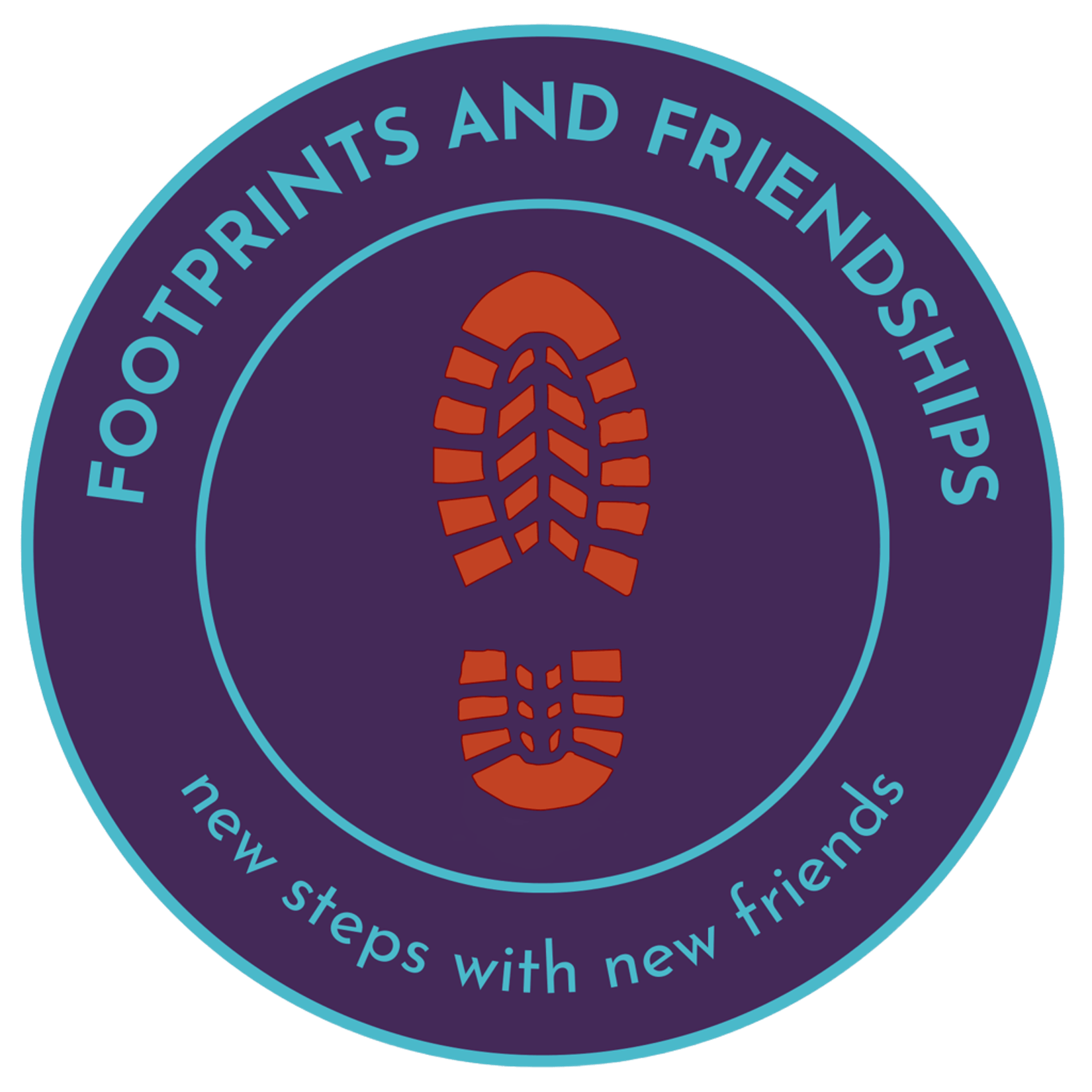 Footprints and Friendships community stamp